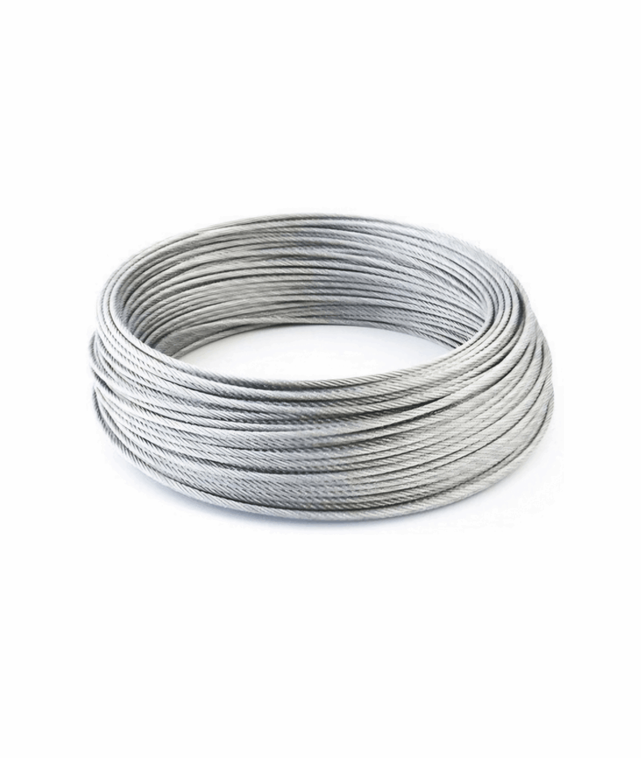 Linka stalowa ocynkowana 6x7