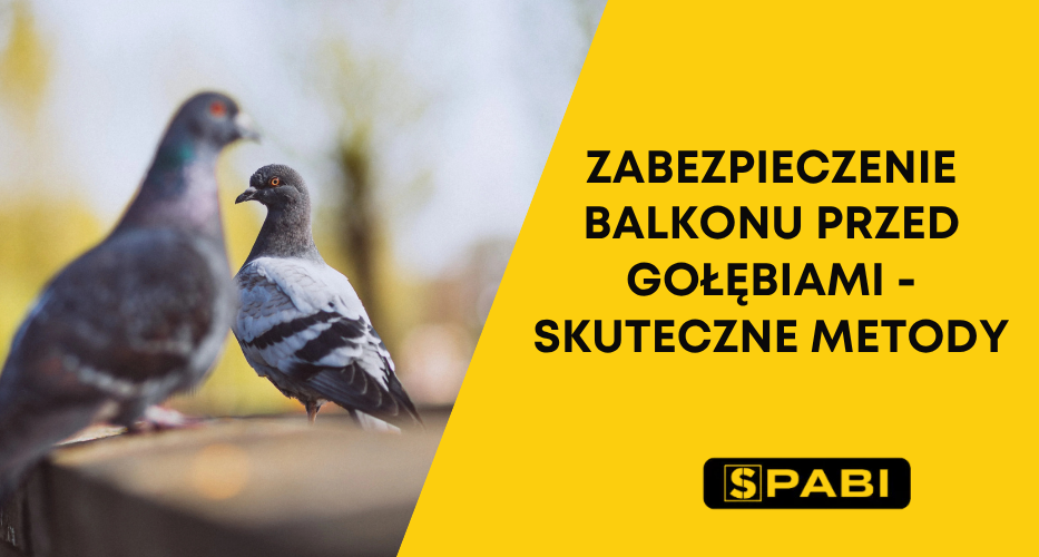 Zabezpieczenie balkonu przed gołębiami - skuteczne metody